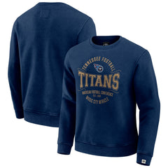 Tennessee Titans Darius Rucker Collection Vintage Pullover Sweatshirt Navy