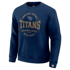 Tennessee Titans Darius Rucker Collection Vintage Pullover Sweatshirt Navy
