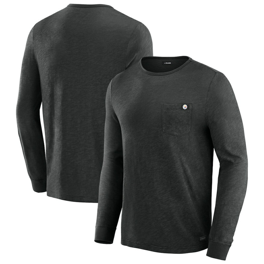 Pittsburgh Steelers J. Palmer In-The-Pocket Long Sleeve T-Shirt Black