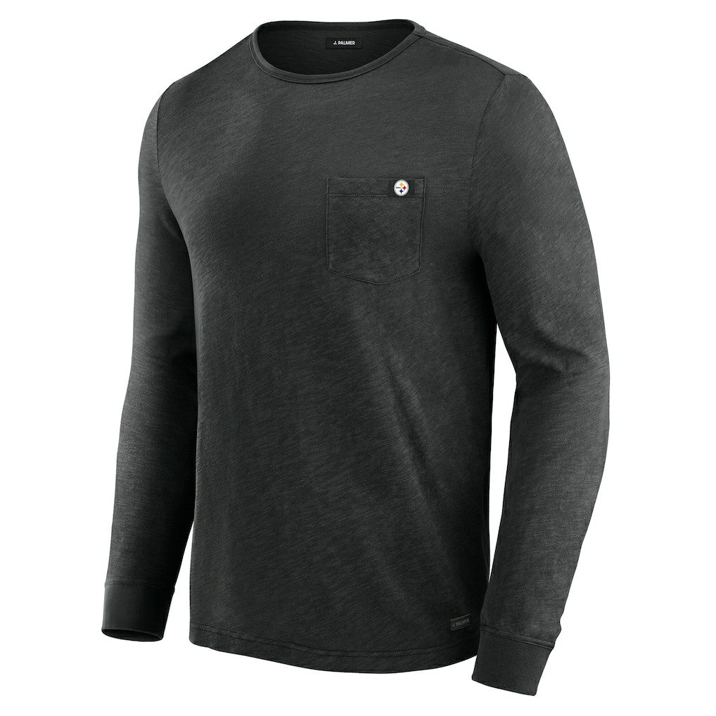 Pittsburgh Steelers J. Palmer In-The-Pocket Long Sleeve T-Shirt Black