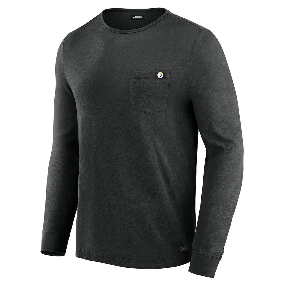 Pittsburgh Steelers J. Palmer In-The-Pocket Long Sleeve T-Shirt Black