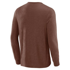 Cleveland Browns J. Palmer In-The-Pocket Long Sleeve T-Shirt Tan