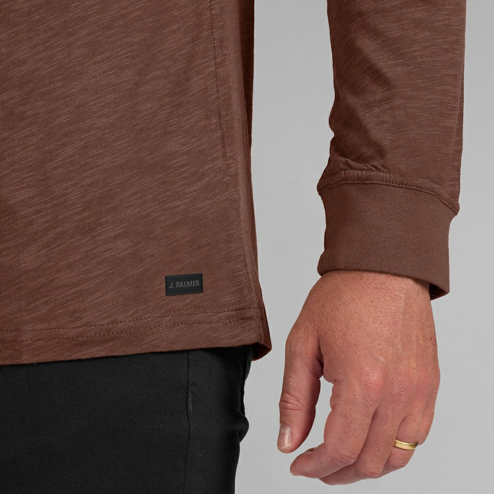 Cleveland Browns J. Palmer In-The-Pocket Long Sleeve T-Shirt Tan