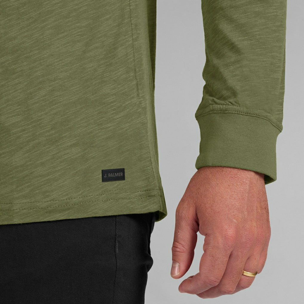 New York Jets J. Palmer In-The-Pocket Long Sleeve T-Shirt Olive