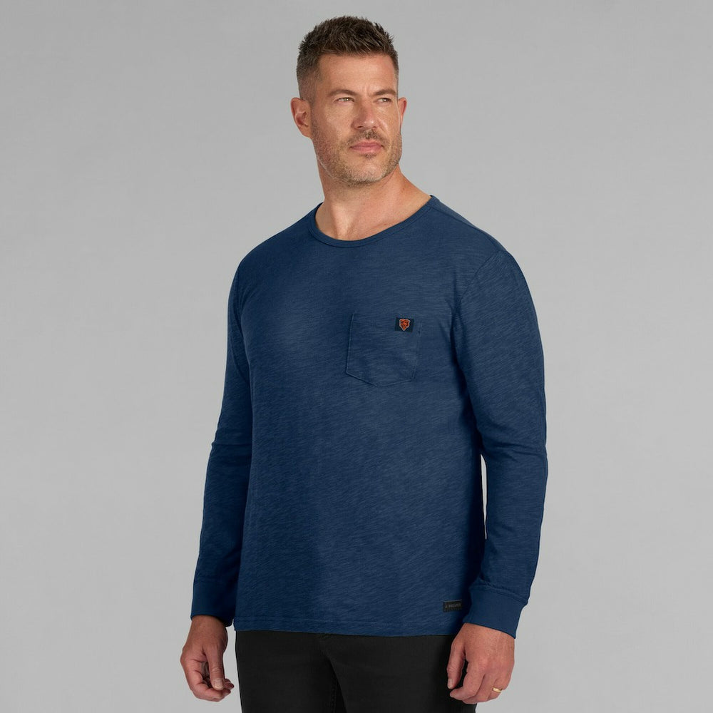 Chicago Bears J. Palmer In-The-Pocket Long Sleeve T-Shirt Navy