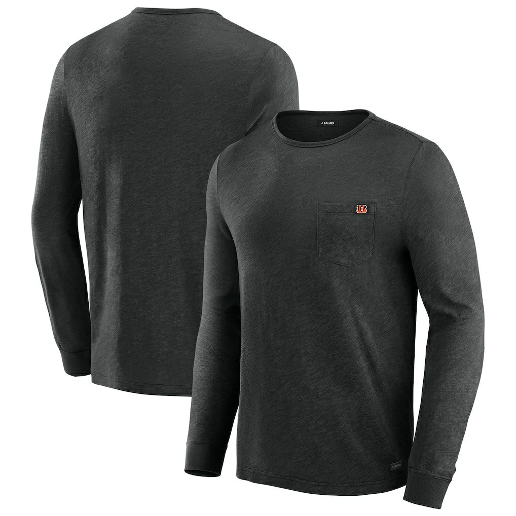 Cincinnati Bengals J. Palmer In-The-Pocket Long Sleeve T-Shirt Black