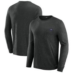 Baltimore Ravens J. Palmer In-The-Pocket Long Sleeve T-Shirt Black