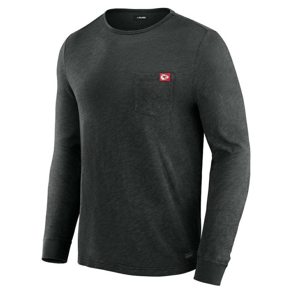 Kansas City Chiefs J. Palmer In-The-Pocket Long Sleeve T-Shirt Black