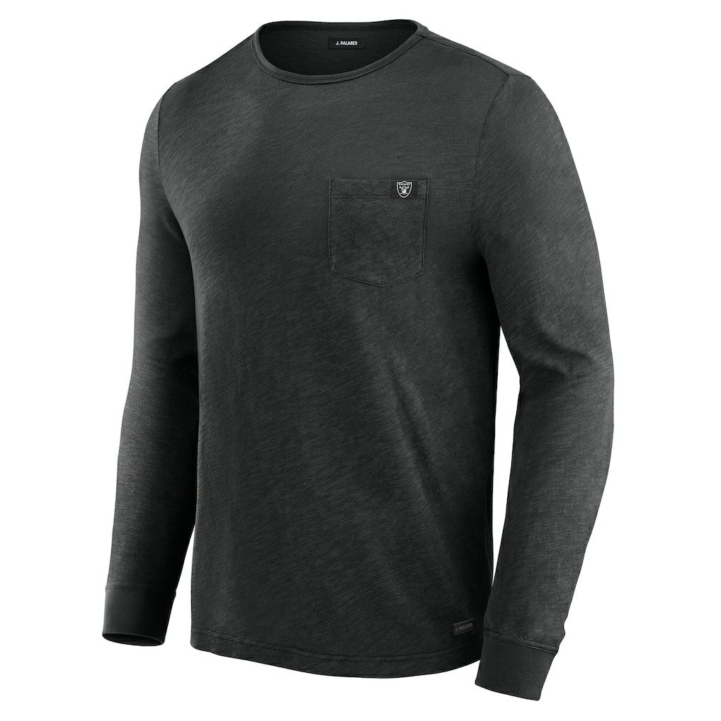 Las Vegas Raiders J. Palmer In-The-Pocket Long Sleeve T-Shirt Black