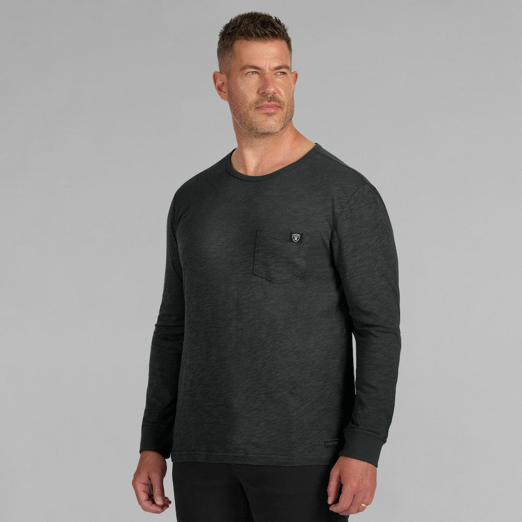 Las Vegas Raiders J. Palmer In-The-Pocket Long Sleeve T-Shirt Black