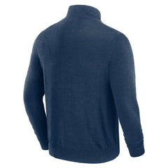 Seattle Seahawks J. Palmer Franchise Quarter-Zip Sweater Navy