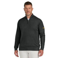 Pittsburgh Steelers J. Palmer Franchise Quarter-Zip Sweater Black