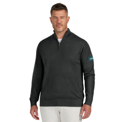 Philadelphia Eagles J. Palmer Franchise Quarter-Zip Sweater Black