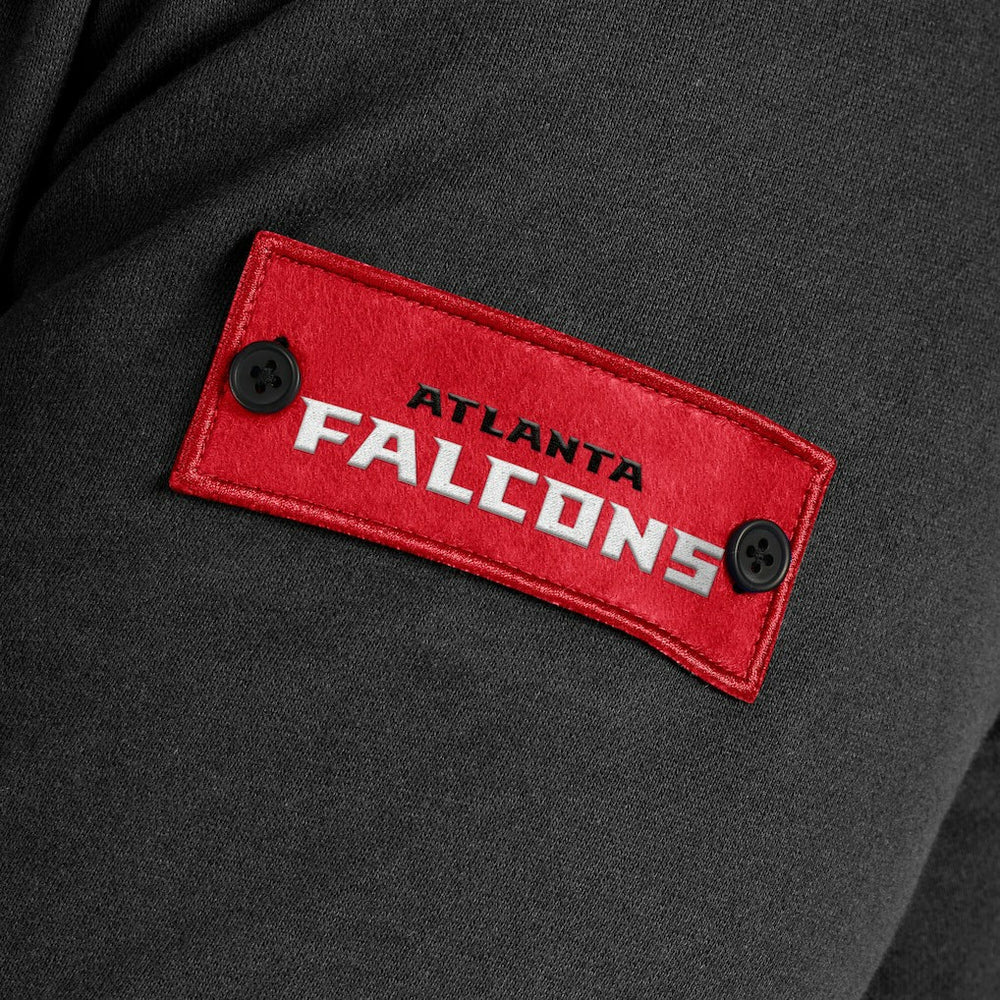 Atlanta Falcons J. Palmer QB1 Full-Zip Sweatshirt Black
