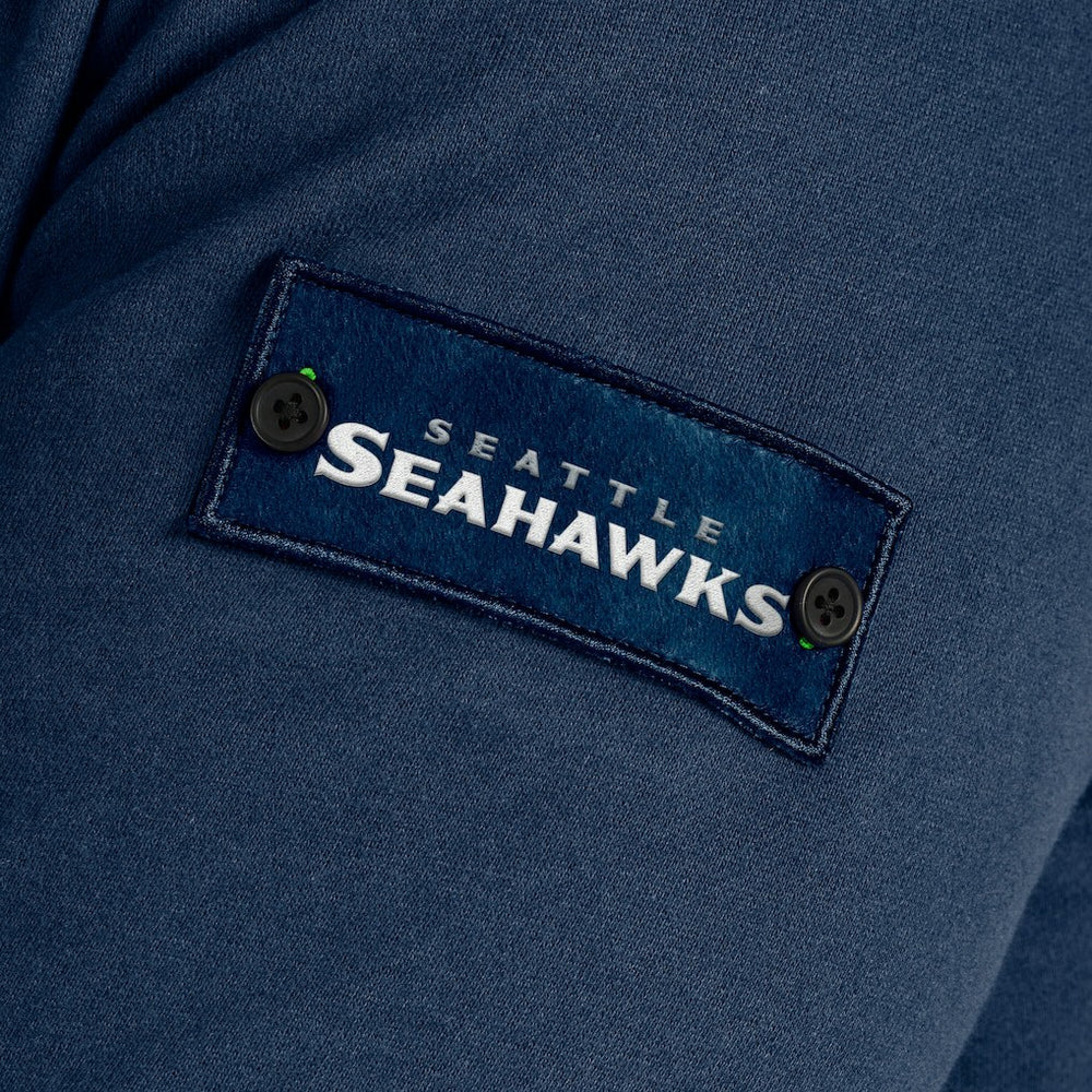 Seattle Seahawks J. Palmer QB1 Full-Zip Sweatshirt Navy