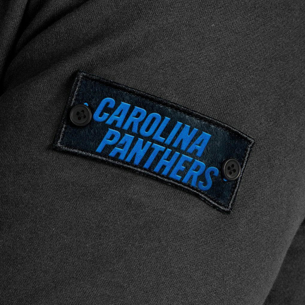 Carolina Panthers J. Palmer QB1 Full-Zip Sweatshirt Black
