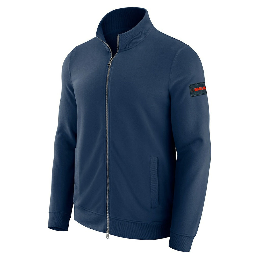 Chicago Bears J. Palmer QB1 Full-Zip Sweatshirt Navy