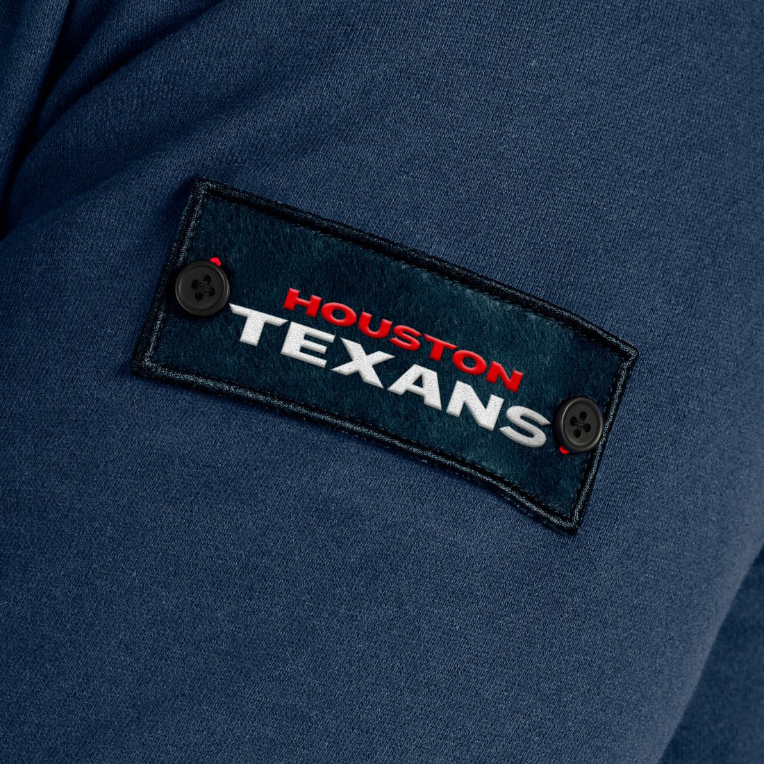 Houston Texans J. Palmer QB1 Full-Zip Sweatshirt Navy