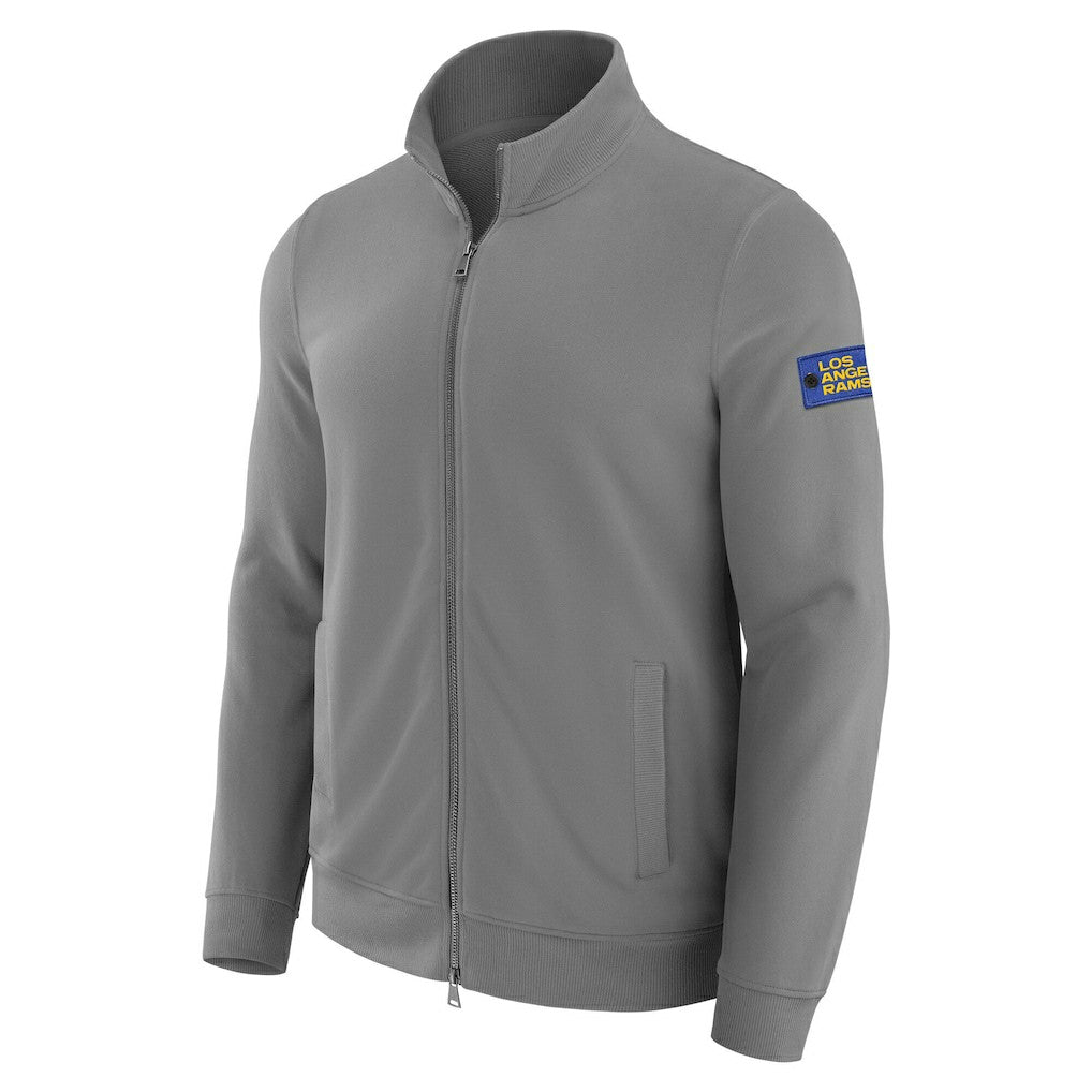 Los Angeles Rams J. Palmer QB1 Full-Zip Sweatshirt Graphite