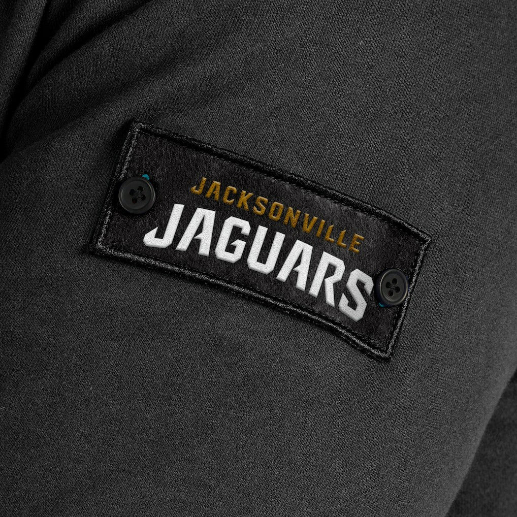 Jacksonville Jaguars J. Palmer QB1 Full-Zip Sweatshirt Black
