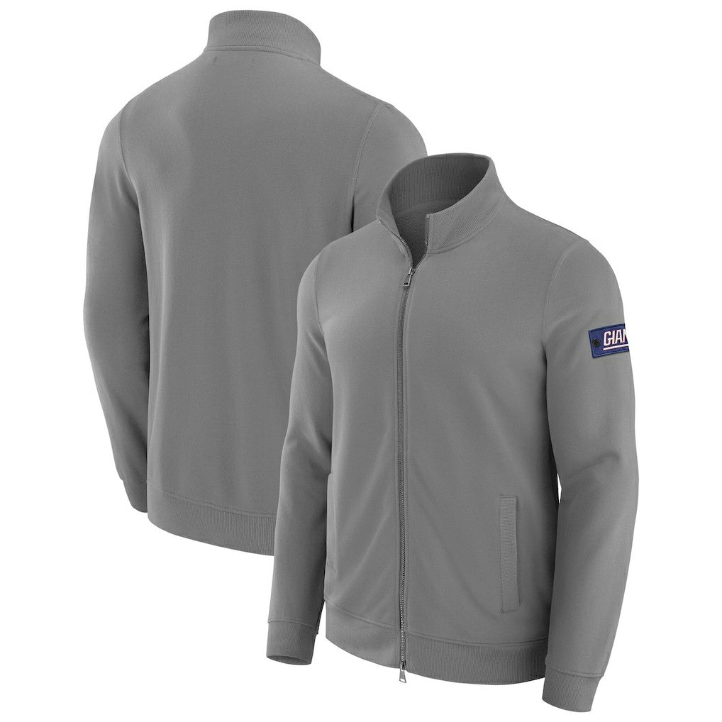 New York Giants J. Palmer QB1 Full-Zip Sweatshirt Graphite