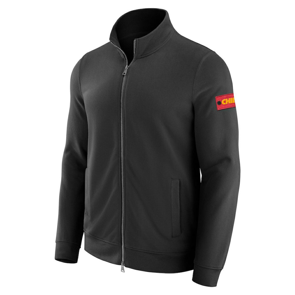 Kansas City Chiefs J. Palmer QB1 Full-Zip Sweatshirt Black