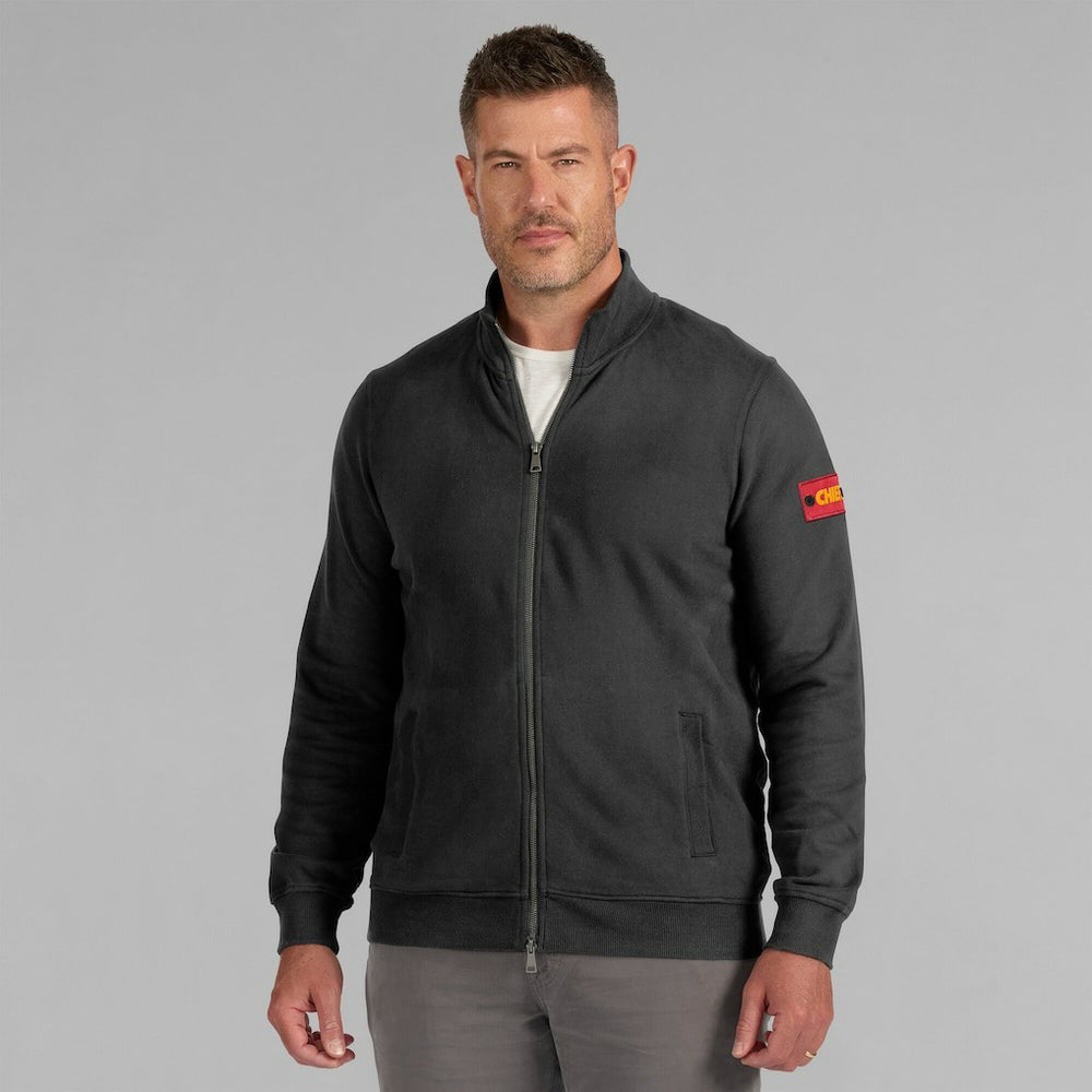 Kansas City Chiefs J. Palmer QB1 Full-Zip Sweatshirt Black