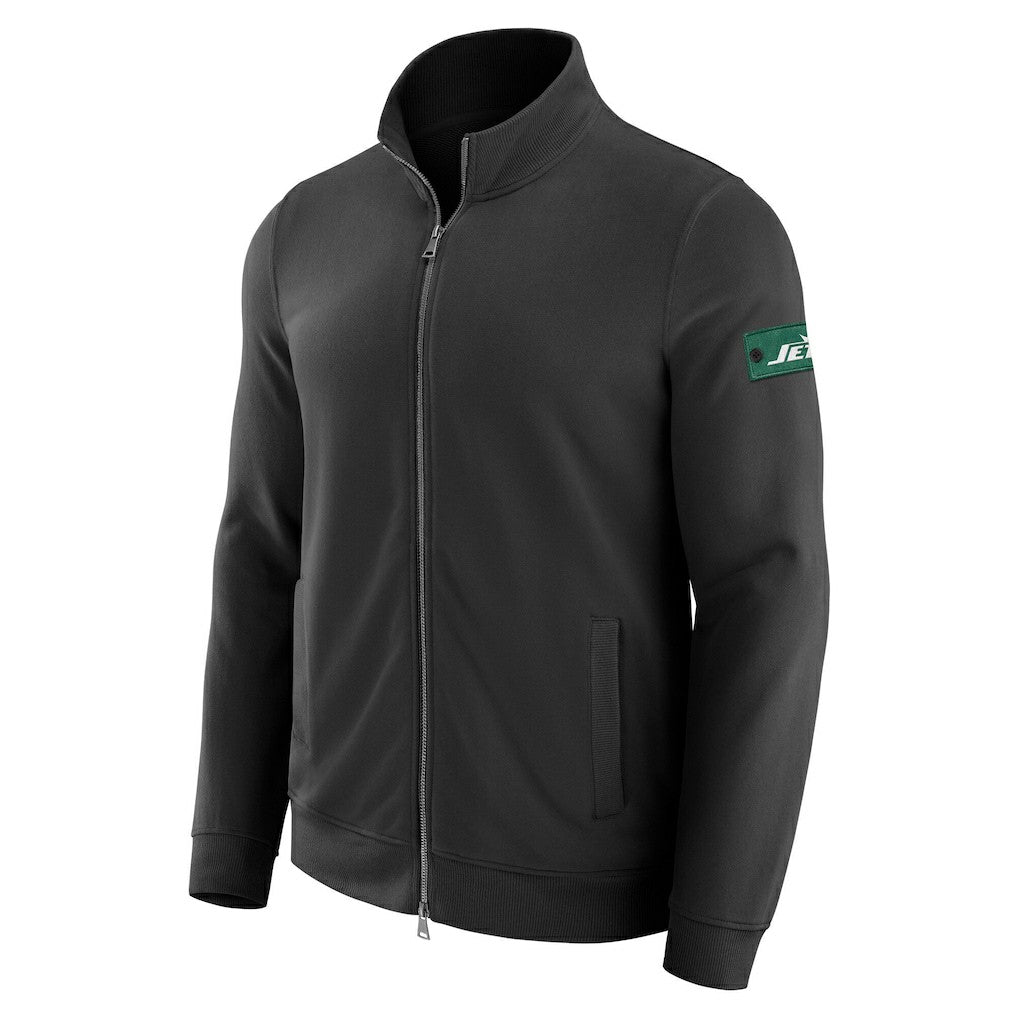 New York Jets J. Palmer QB1 Full-Zip Sweatshirt Black