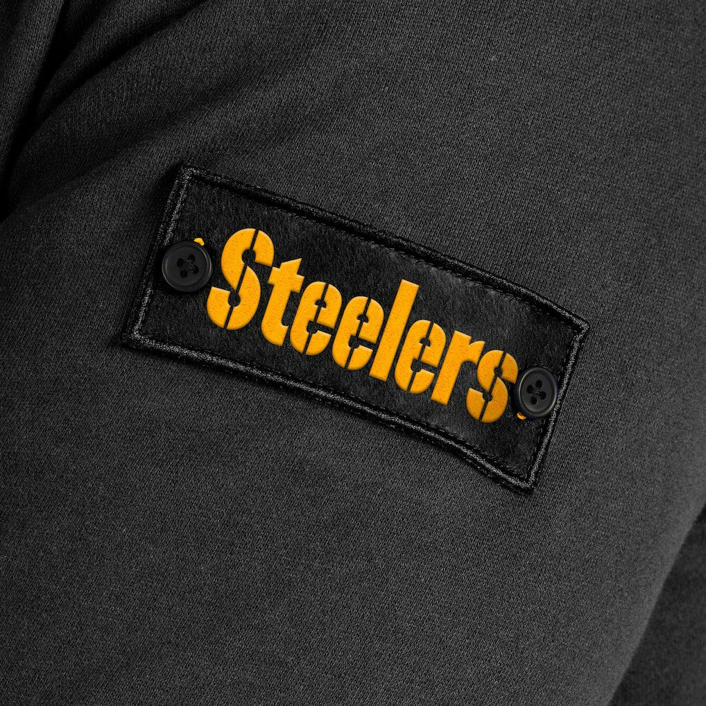 Pittsburgh Steelers J. Palmer QB1 Full-Zip Sweatshirt Black