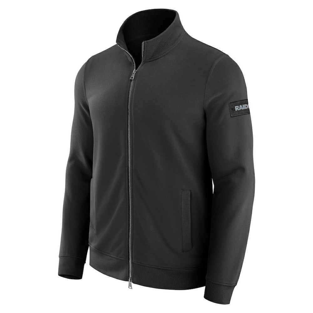 Las Vegas Raiders J. Palmer QB1 Full-Zip Sweatshirt Black