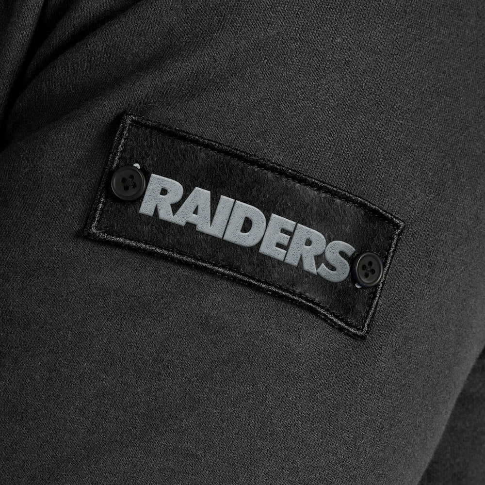Las Vegas Raiders J. Palmer QB1 Full-Zip Sweatshirt Black