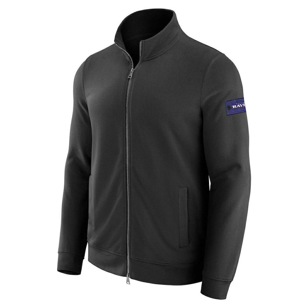 Baltimore Ravens J. Palmer QB1 Full-Zip Sweatshirt Black