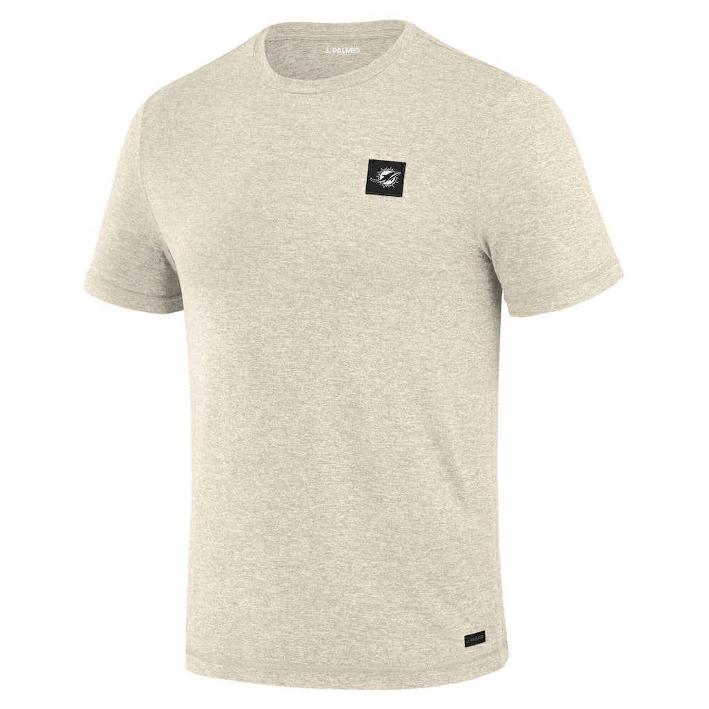 Miami Dolphins J. Palmer Four Down T-Shirt Cream