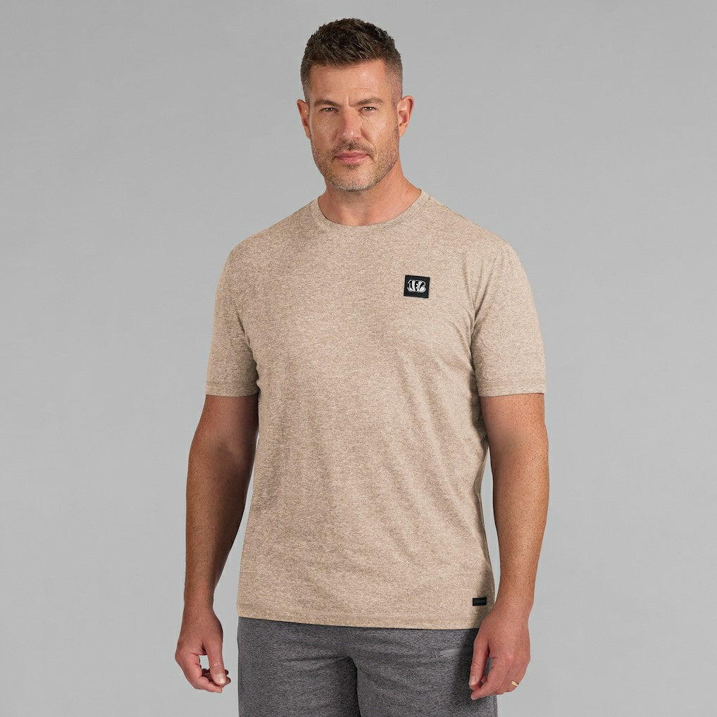 Cincinnati Bengals J. Palmer Four Down T-Shirt Tan