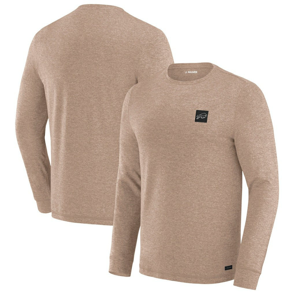 Buffalo Bills J. Palmer Four Down Long Sleeve T-Shirt Tan