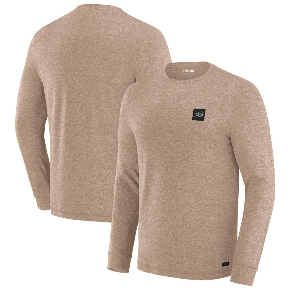 Buffalo Bills J. Palmer Four Down Long Sleeve T-Shirt Tan