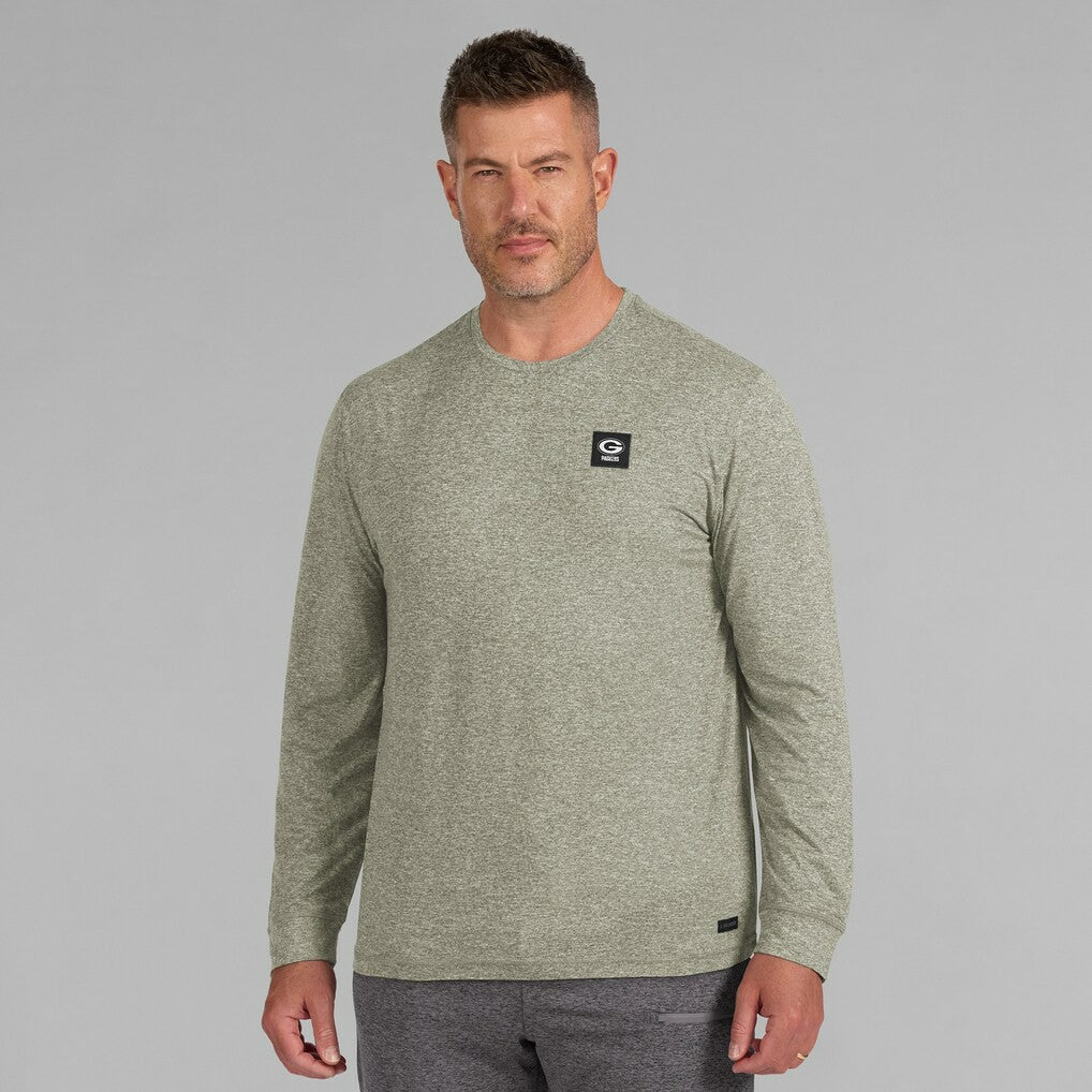 Green Bay Packers J. Palmer Four Down Long Sleeve T-Shirt Green