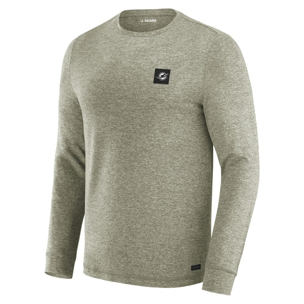 Miami Dolphins J. Palmer Four Down Long Sleeve T-Shirt Green
