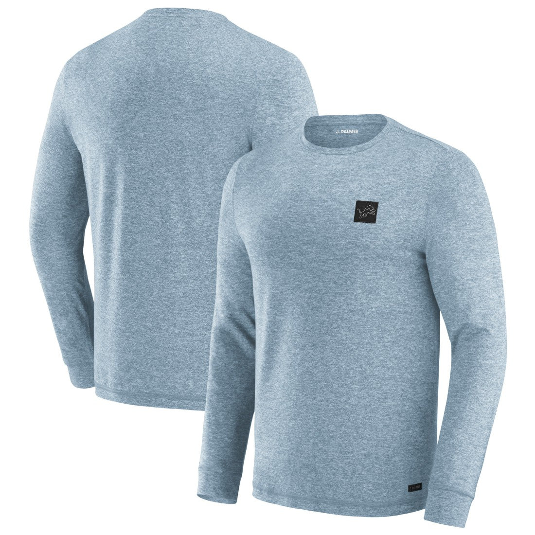 Detroit Lions J. Palmer Four Down Long Sleeve T-Shirt Blue