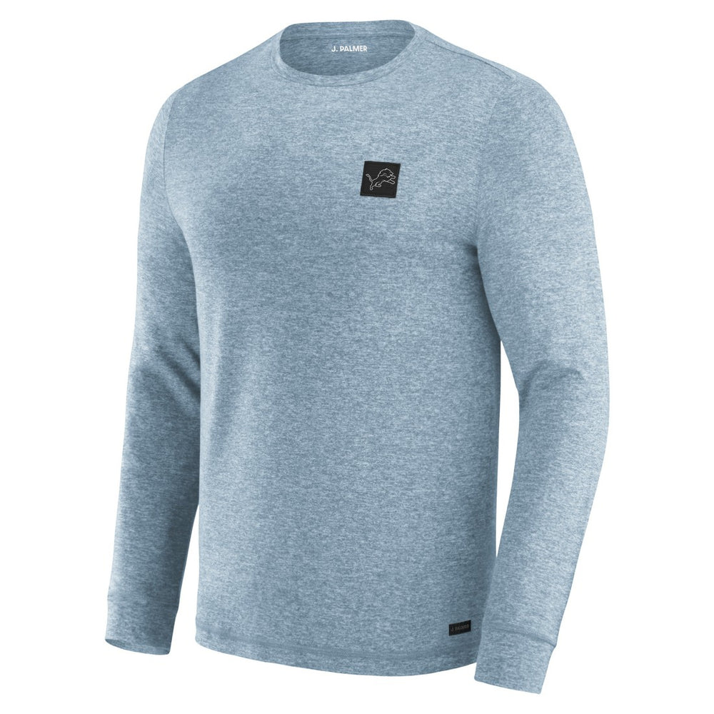Detroit Lions J. Palmer Four Down Long Sleeve T-Shirt Blue