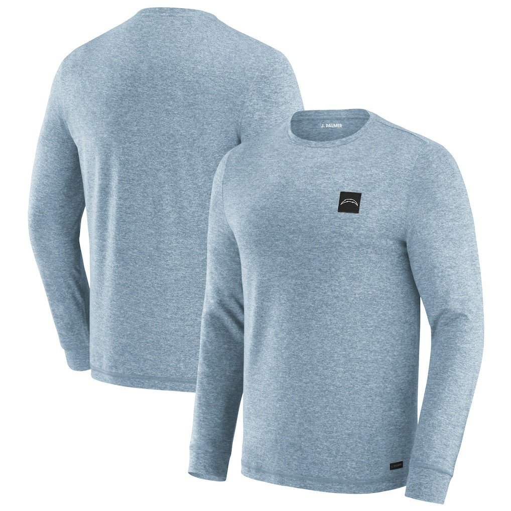 Los Angeles Chargers J. Palmer Four Down Long Sleeve T-Shirt Blue