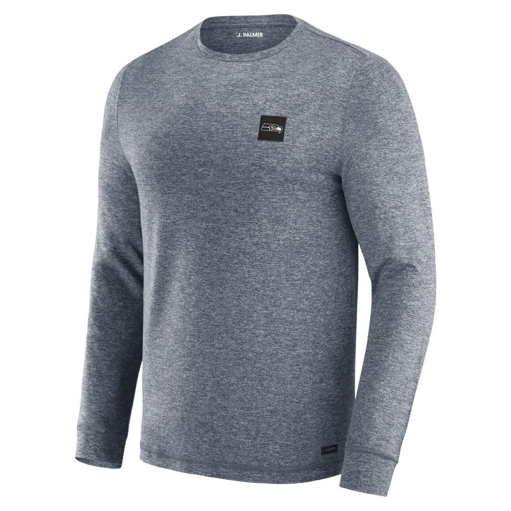 Seattle Seahawks J. Palmer Four Down Long Sleeve T-Shirt Navy