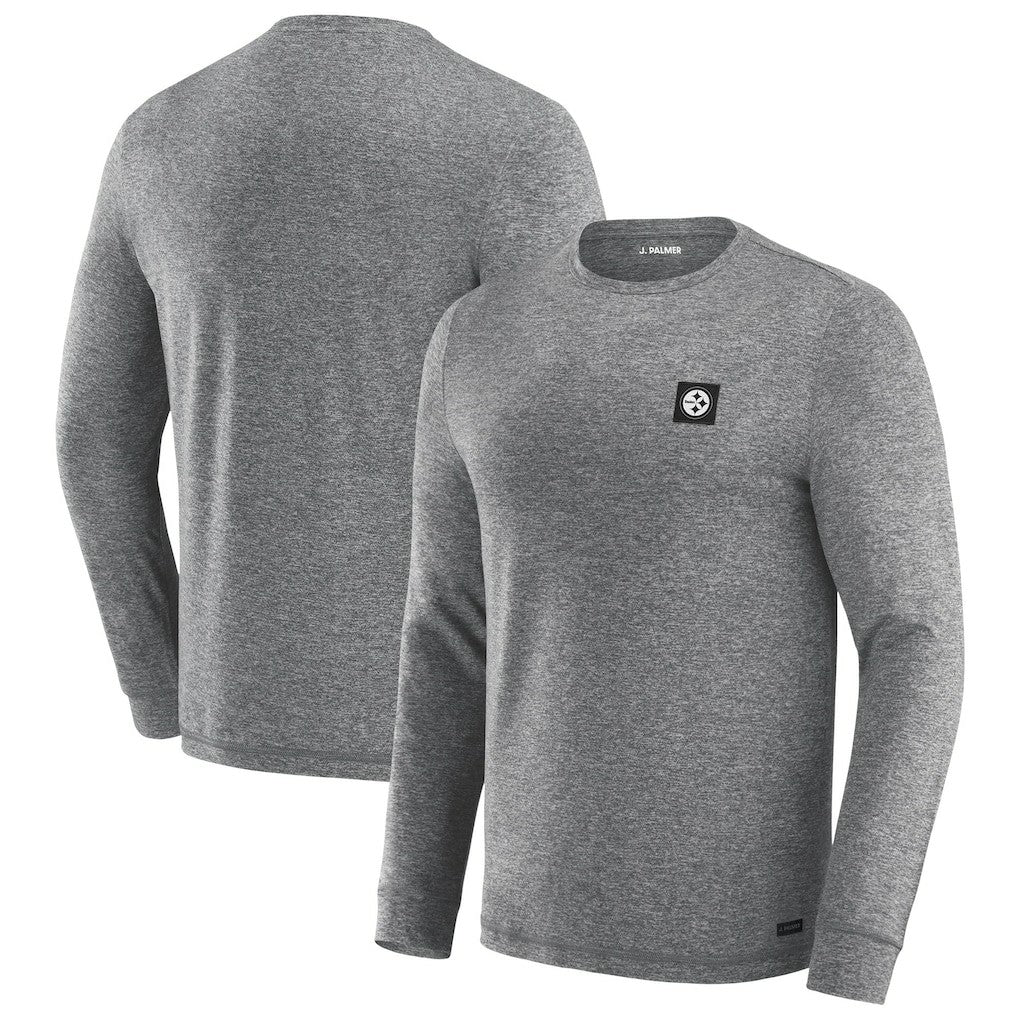 Pittsburgh Steelers J. Palmer Four Down Long Sleeve T-Shirt Black