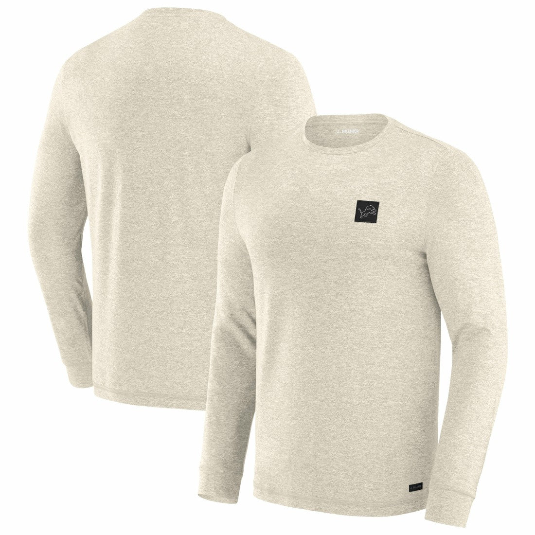 Detroit Lions J. Palmer Four Down Long Sleeve T-Shirt Cream