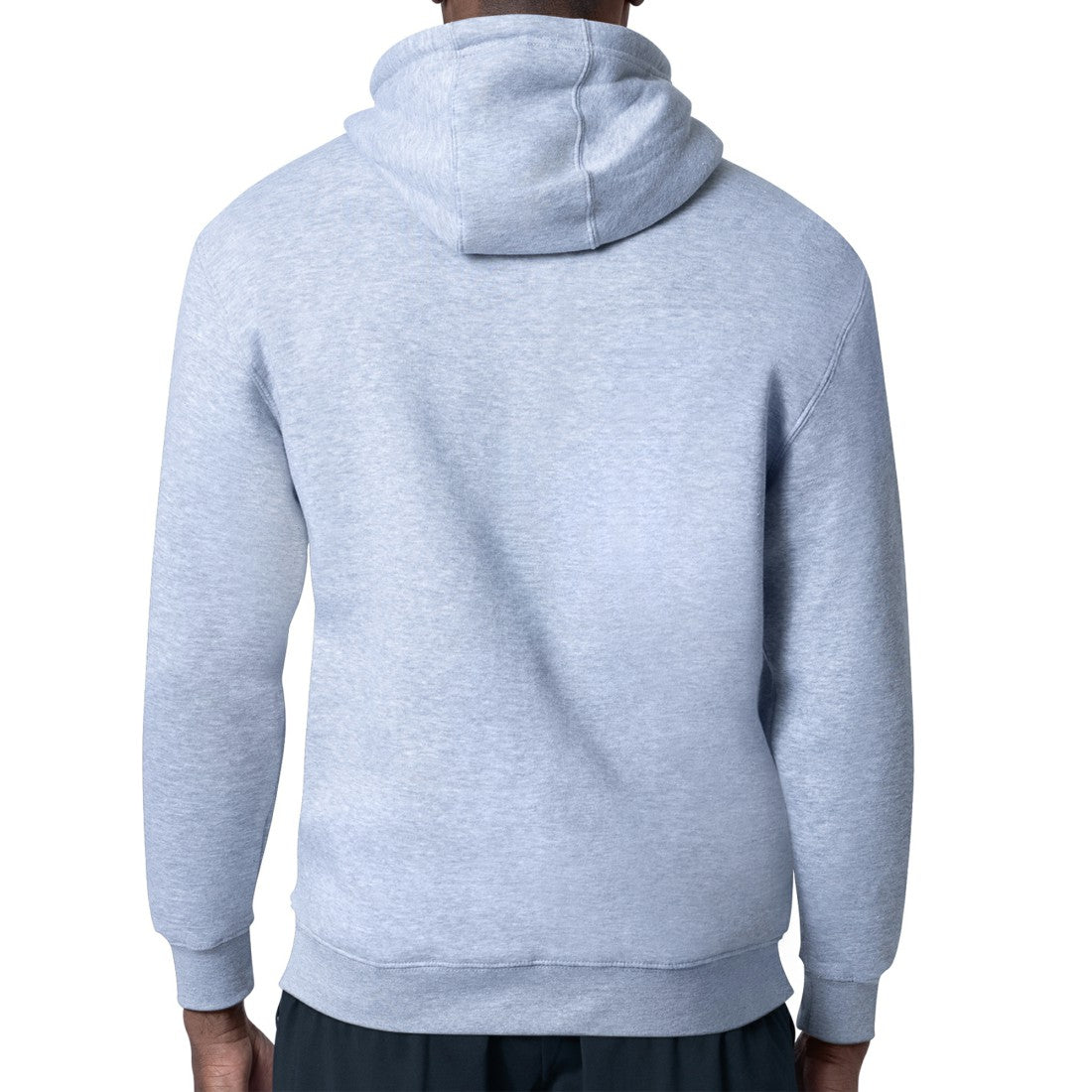 Houston Texans Starter 80s Retro Pullover Hoodie Heather Gray