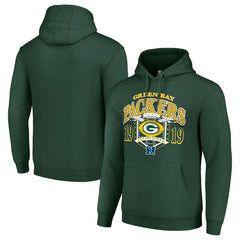 Green Bay Packers Starter 80s Retro Pullover Hoodie Green