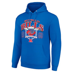 Buffalo Bills Starter 80s Retro Pullover Hoodie Royal