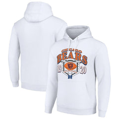 Chicago Bears Starter 80s Retro Pullover Hoodie White