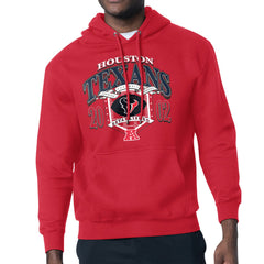 Houston Texans Starter 80s Retro Pullover Hoodie Red