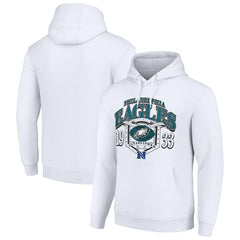Philadelphia Eagles Starter 80s Retro Pullover Hoodie White